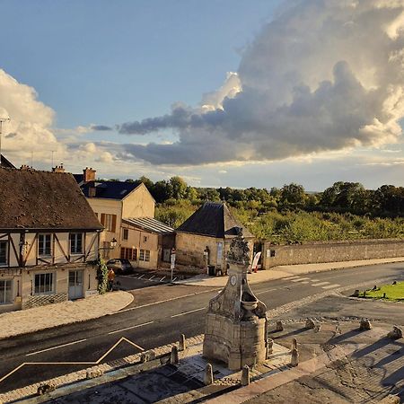 Gite De L'Ecu Appartement La Roche-Guyon Buitenkant foto