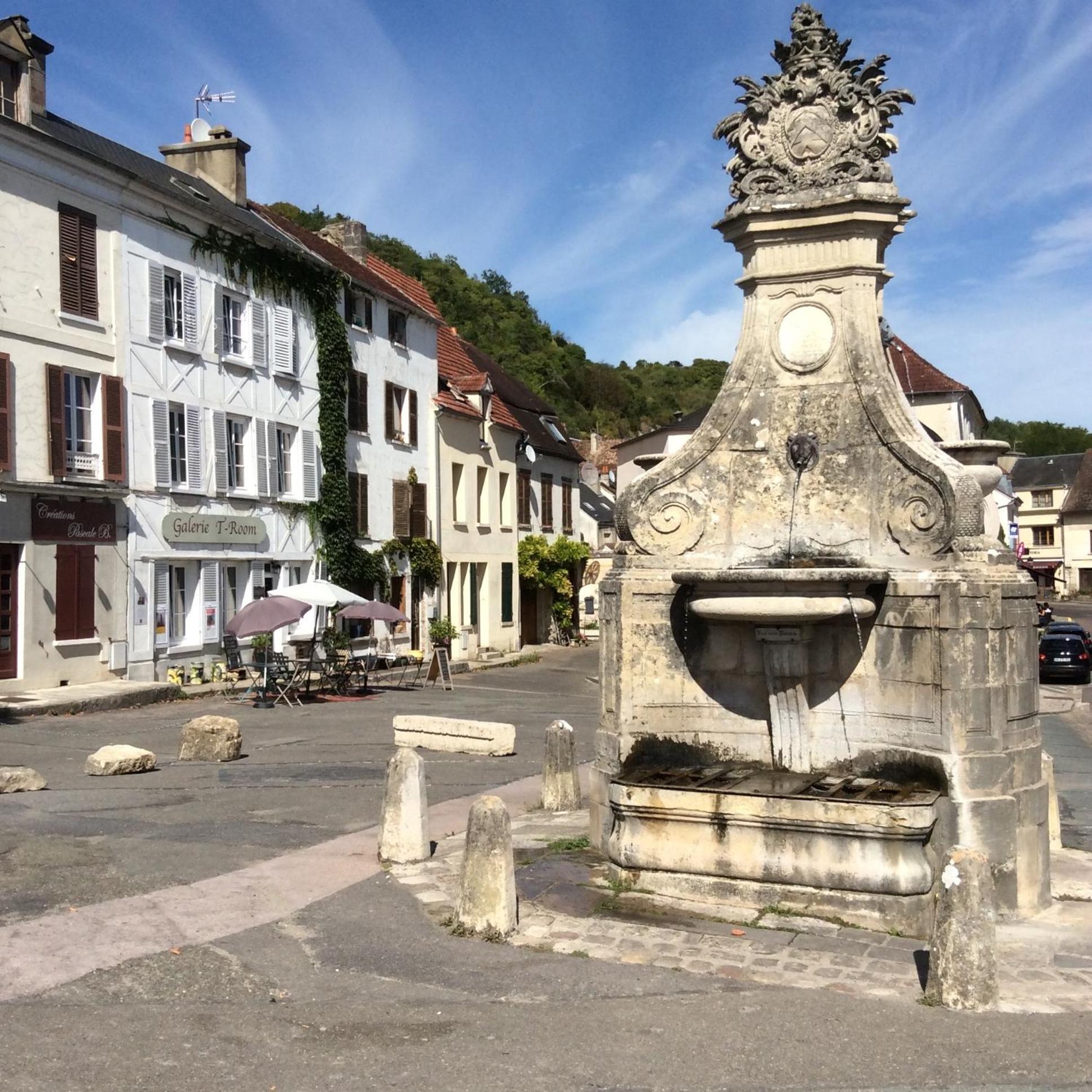 Gite De L'Ecu Appartement La Roche-Guyon Buitenkant foto